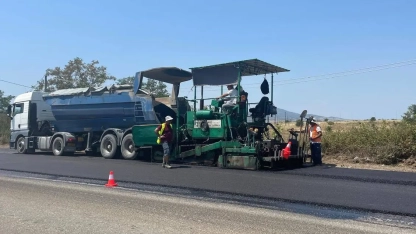 Şapçı–Köse Mescit yolunda asfalt çalışmaları başladı