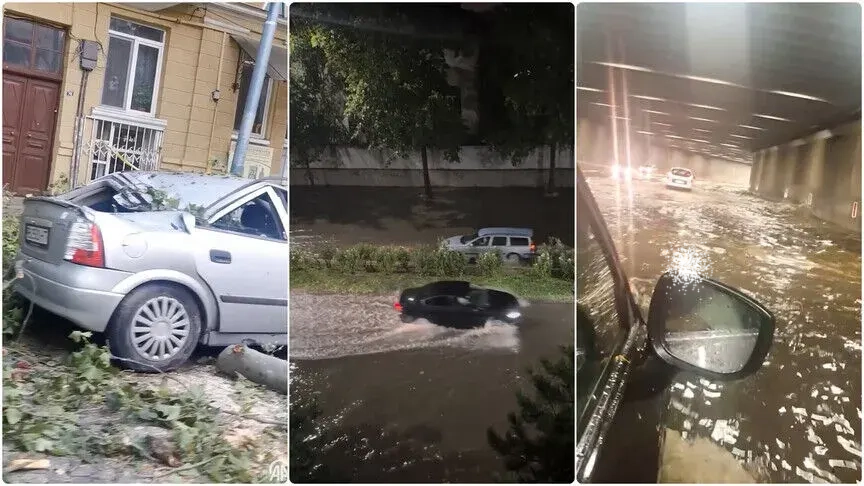 Bulgaristan ve Kuzey Makedonya’da fırtına alarmı: Yaralılar ve hasar var