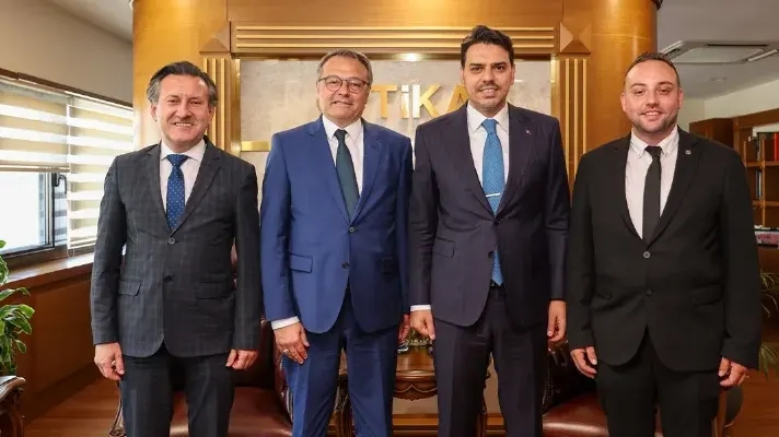 TİKA Başkanı Eren, BTTDD heyetini kabul etti