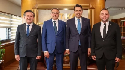 TİKA Başkanı Eren, BTTDD heyetini kabul etti
