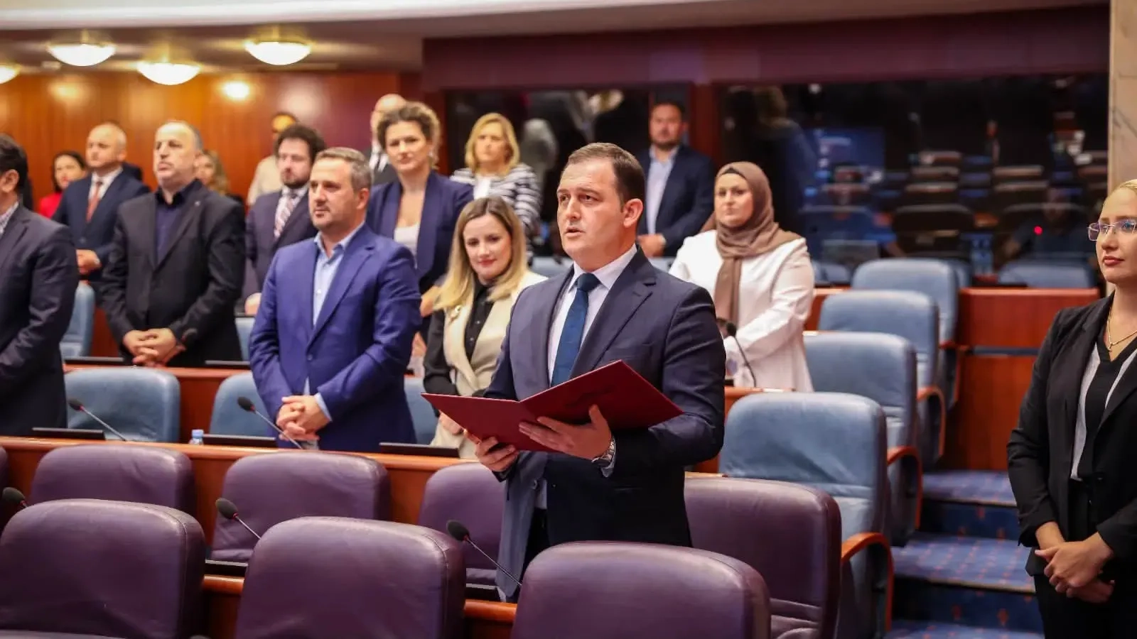 TDP Genel Başkanı Zülfikar Zeynula, Kuzey Makedonya'da Devlet Bakanı oldu 