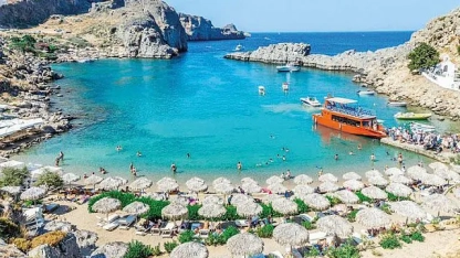 Yunan adalarında Türk turist bereketi
