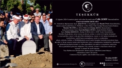 Gümülcine Müftüsü İbrahim Şerif eşinin cenazesine katılanlara teşekkür etti
