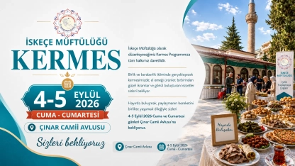 İskeçe Müftülüğü’nden birlik ve dayanışma kermesi