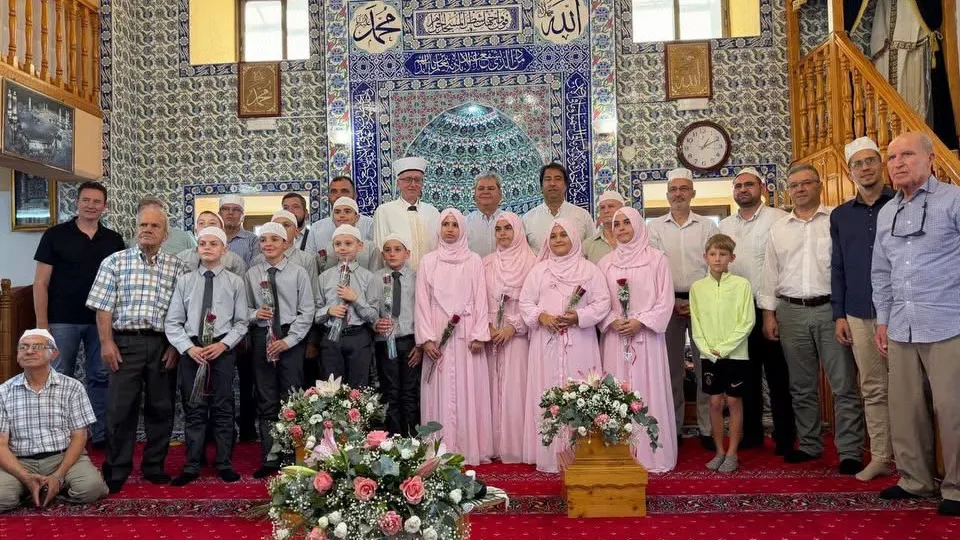 Ahiriyan Mahalle'de hatim töreni
