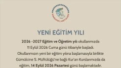 Gümülcine Müftülüğü'nden yeni eğitim-öğretim yılı mesajı