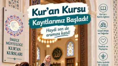 İskeçe Müftülüğü Kur’an kursları kayıtları başladı!