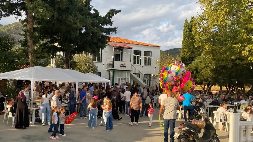 Gökçeler’de cami yararına hayır kermesi düzenlendi