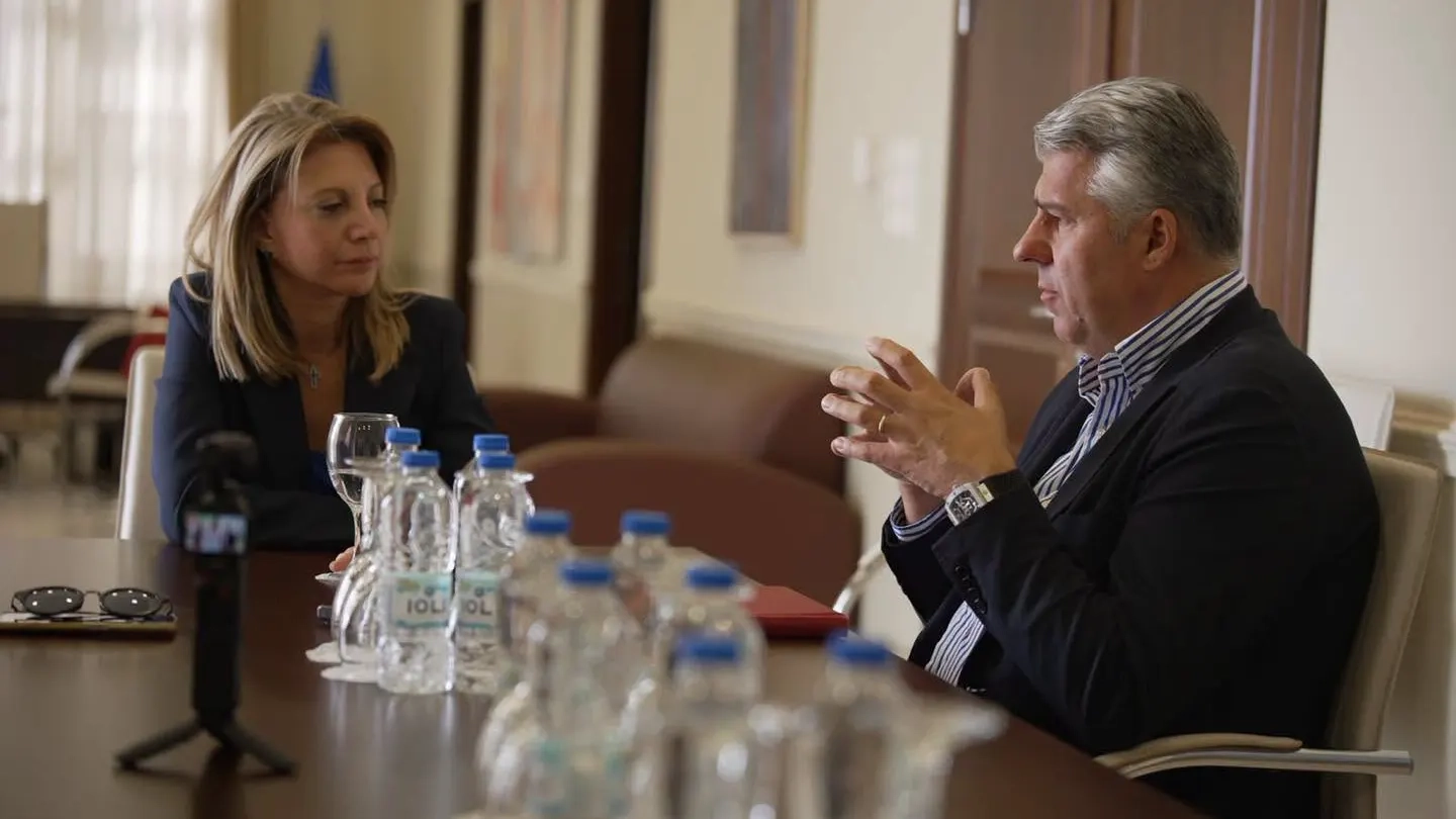 Topsidis ve Karystianou Dedeağaç’ta bölgesel sorunları görüştü