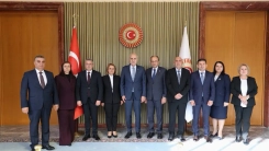 HÖH heyetinden TBMM Başkanı Kurtulmuş’a Ankara’da ziyaret