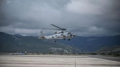 Yunanistan'da helikopter üssündeki yangının askeri envantere zarar verdiği iddia edildi