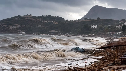 Rodos’ta sel felaketi: 1 kişi hayatını kaybetti
