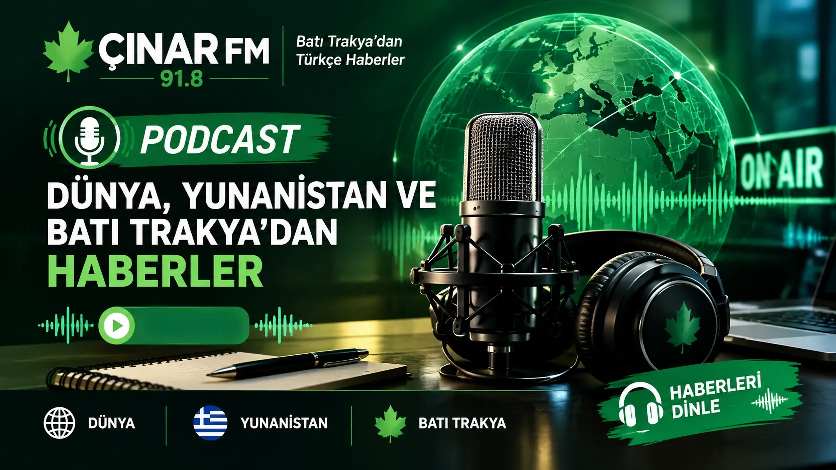 Podcast | Dünya, Yunanistan ve Batı Trakya'dan haberler