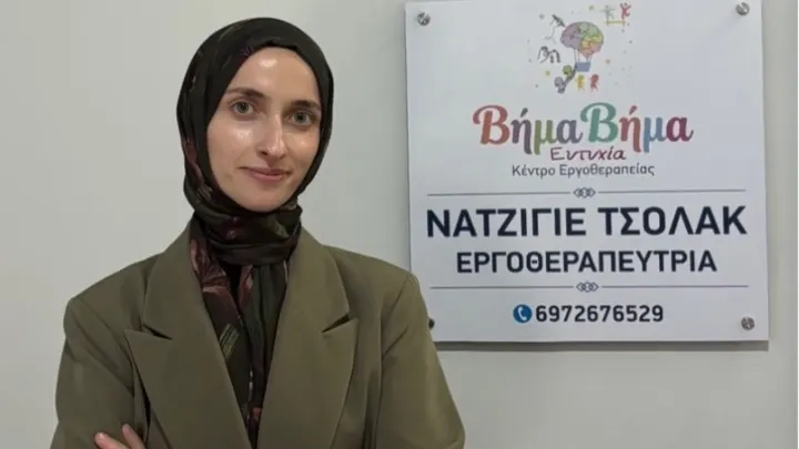 Ergoterapist Naciye Çolak İskeçe’de ergoterapi merkezini açtı