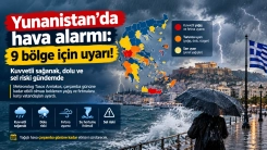 Hava durumu: Sağanak ve fırtına uyarısı: 9 bölge için dikkat çağrısı