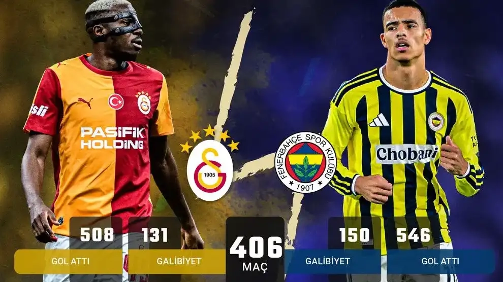 Galatasaray-Fenerbahçe rekabetinde 407. randevu