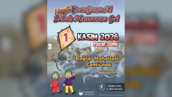 Çocuklar Pazar sabahı Bağlar Mahallesi Camii'nde bulaşacak 