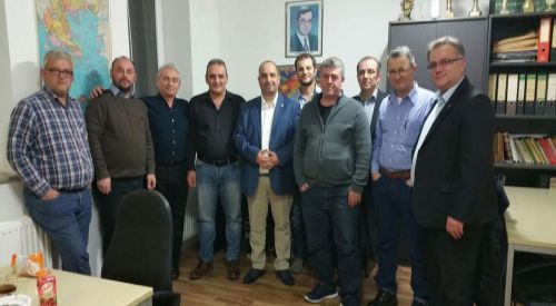 DEB Partisi heyeti Avrupa turuna devam ediyor