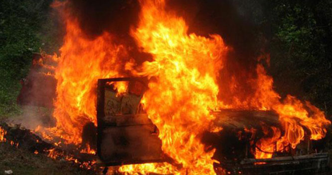 Midilli'deki mülteci kampında dehşet dolu anlar yaşandı