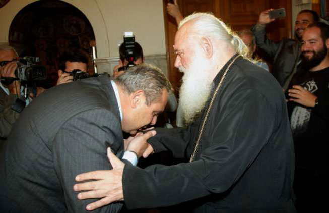 Καμμένος: Ποιος Τσίπρας τώρα, Ιερώνυμος και άγιος ο Θεός