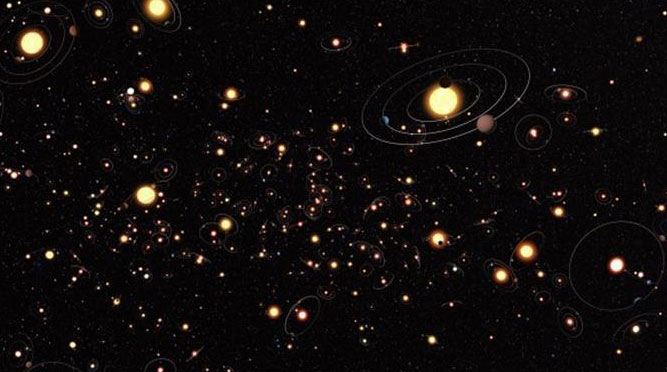 Galaksiler çarpıştı, yıldız ve gaz tsunamisi ortaya çıktı