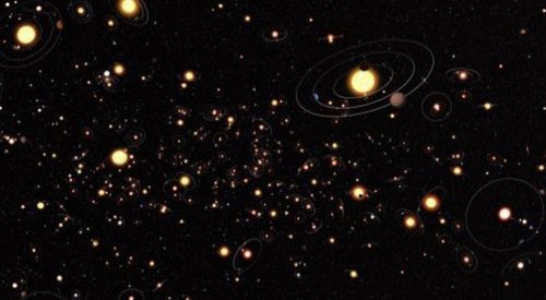 Galaksiler çarpıştı, yıldız ve gaz tsunamisi ortaya çıktı