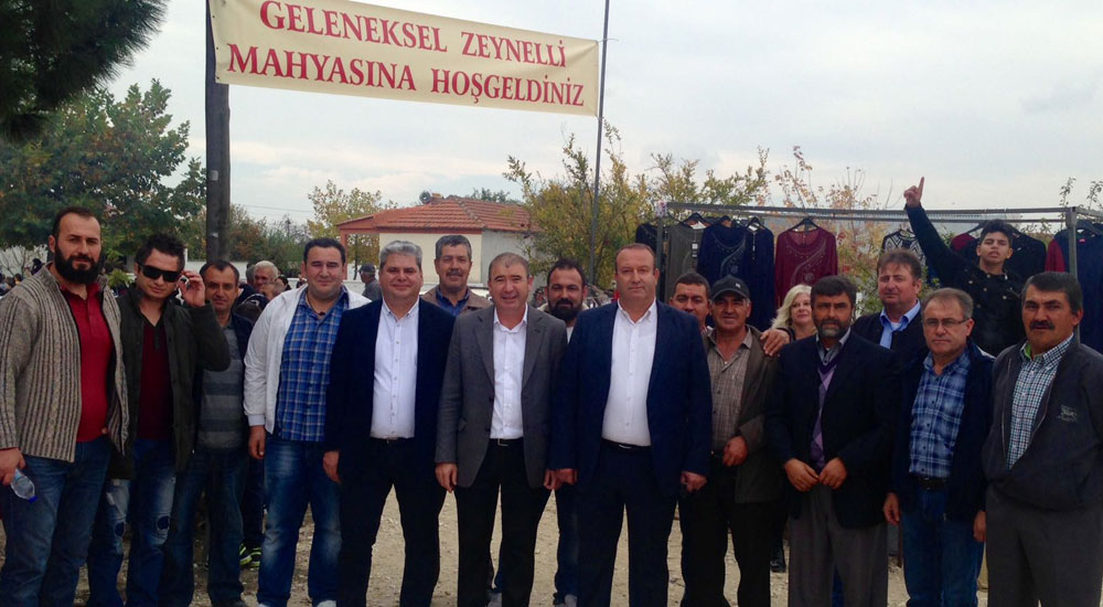 Geleneksel Zeynelli Mahyası gerçekleşti