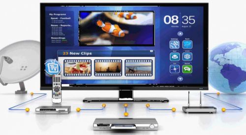 "Müslüman azınlık mensubu Yunanlara" uydu bağlantılı ücretsiz TV ve İnternet