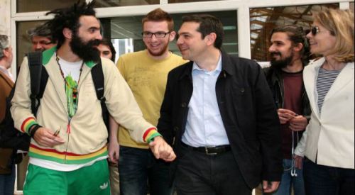 SYRİZA İskeçe Gençlik Kolu'ndan PKK'nın siyasi uzantısı HDP ve FETÖ'cülere destek