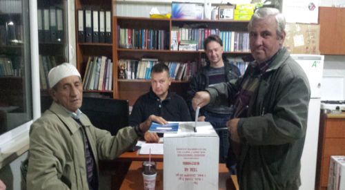 Harmanlık Derneği’nde seçim yapıldı