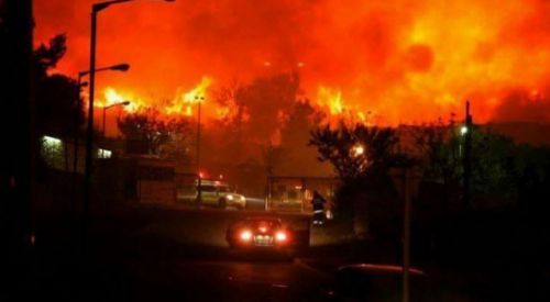 İsrail söndürülemeyen yangınları "terör eylemi" olarak değerlendirdi