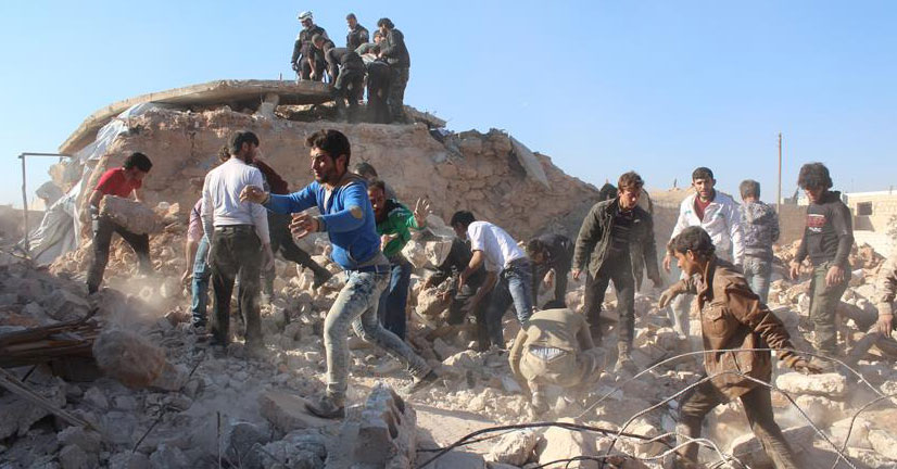 Halep'te yerleşim yerlerine saldırı: 46 kişi öldü