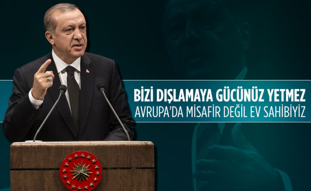 Erdoğan Avrupa'ya seslendi: Ne kadar ekmek, o kadar Köfte