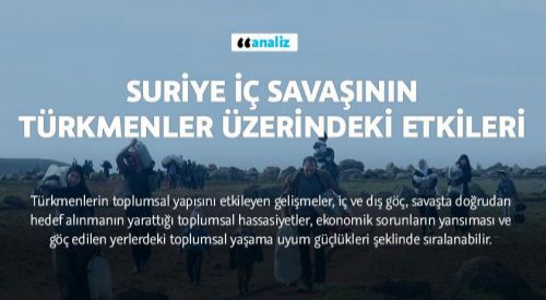 Suriye iç savaşının Türkmenler üzerindeki etkileri