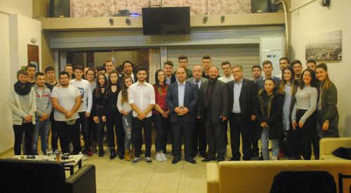 DEB Partisi yöneticileri Atina ve Larisa GAT teşkilatlarını ziyaret etti