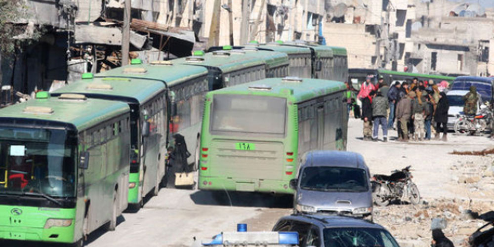 Halep'te tahliye konvoyuna saldırı: 14 sivil hayatını kaybetti