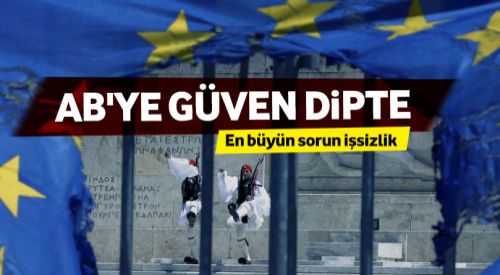 Eurobarometre: Yunanistan’da AB’ye güven dipte