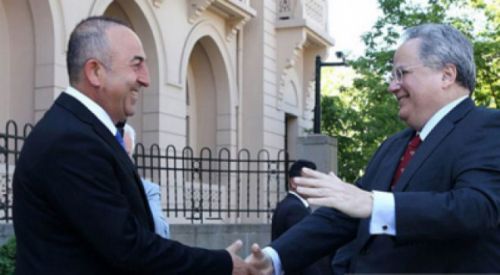 Kotzias, Çavuşoğlu ile görüştü
