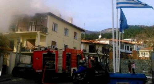 İskeçe "Eski Şehir"de yangın