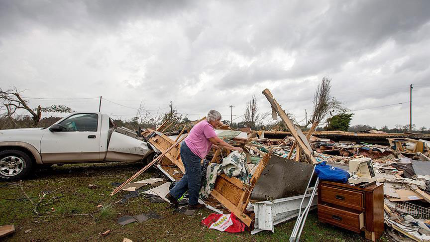 ABD'de hortum nedeniyle ölenlerin sayısı 20'ye yükseldi