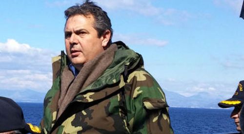 Savunma Bakanı Kammenos gerginliği artıran açıklamalar