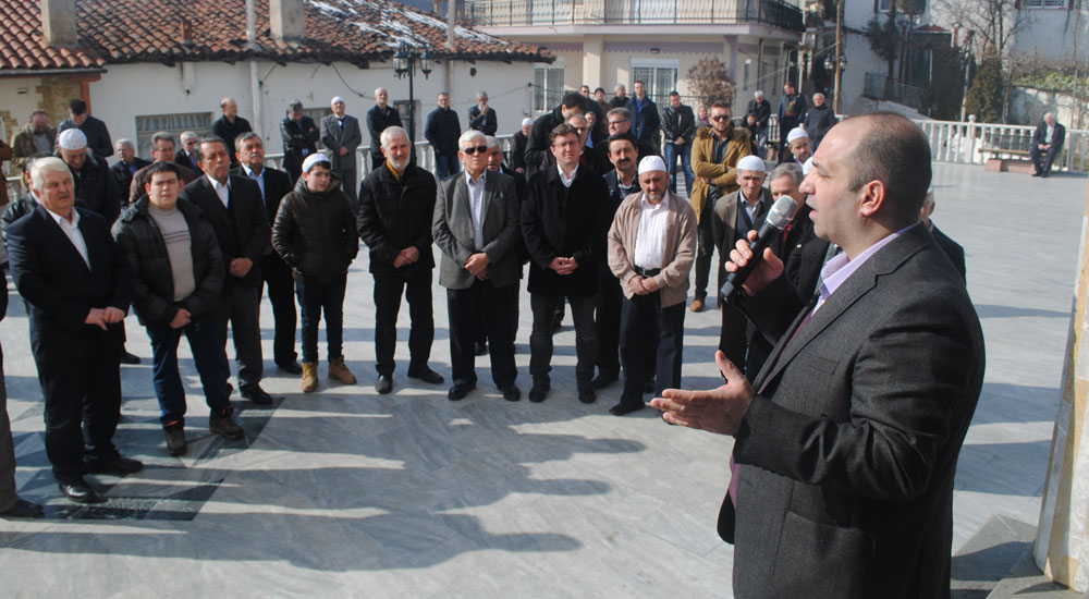 DEB Partisi Şahin köyünü ziyaret etti