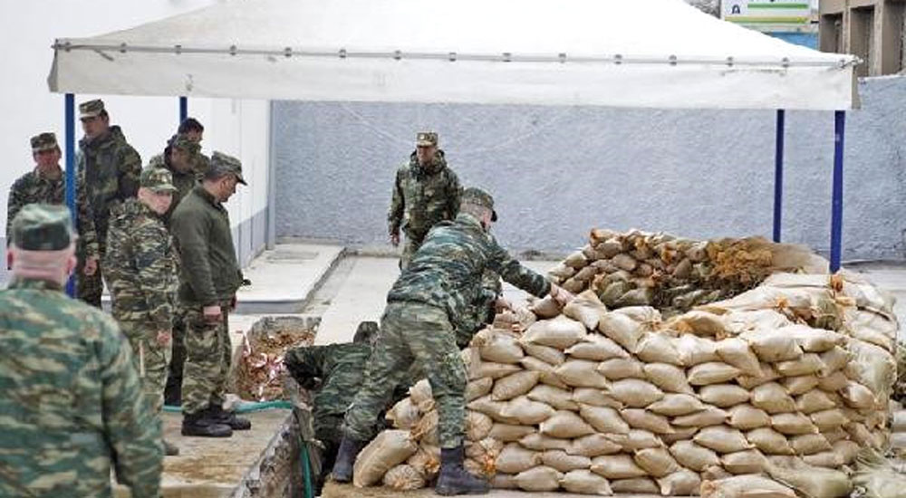Selanik'te bulunan büyük bomba etkisiz hale getirildi