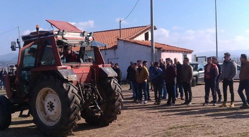 Traktör ehliyet sınavlarının dördüncü ayağı Kozlukebir köyünde gerçekleştirildi