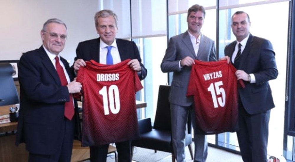 Yunanistan Futbol Federasyonundan Türkiye Futbol Federasyonuna ziyaret