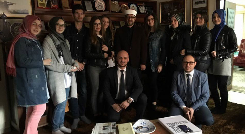 İskeçe Türk Birliği Gençlik Kolu nezaket ziyaretleri gerçekleştirdi