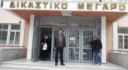 DEB Partisi Genel Başkan Yardımcısı Ozan Ahmetoğlu İskeçe Adliyesinde ifade verdi