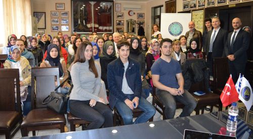 İskeçe Türk Birliği'nde Uludağ ve Trakya üniversiteleri tanıtıldı