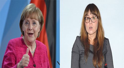 Merkel ablasına şirin görünmek isteyen Batı Trakyalı Cemile Yusuf