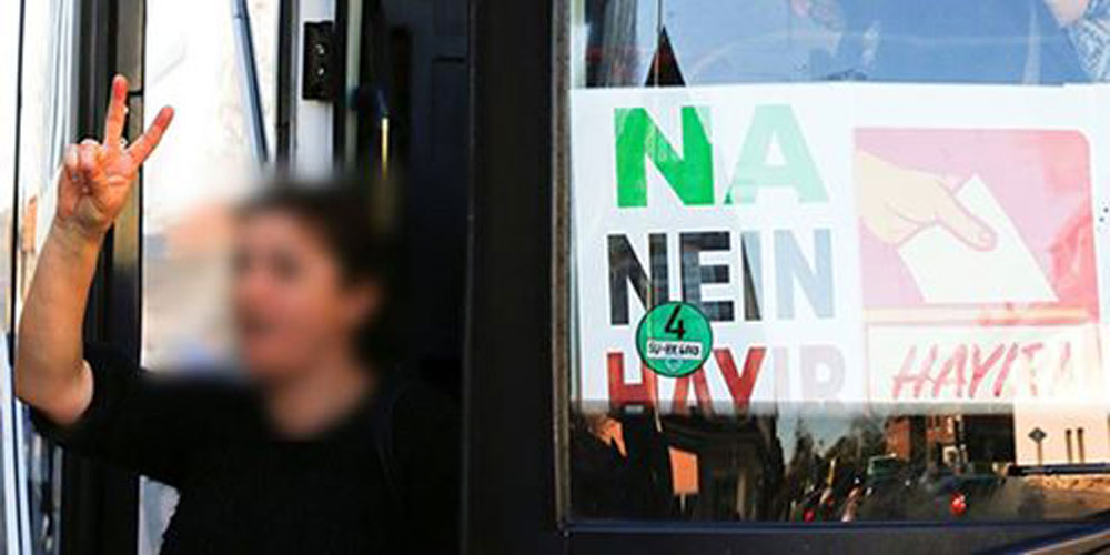 Almanya PKK'lıları oy kullanmaya otobüsle götürüyor